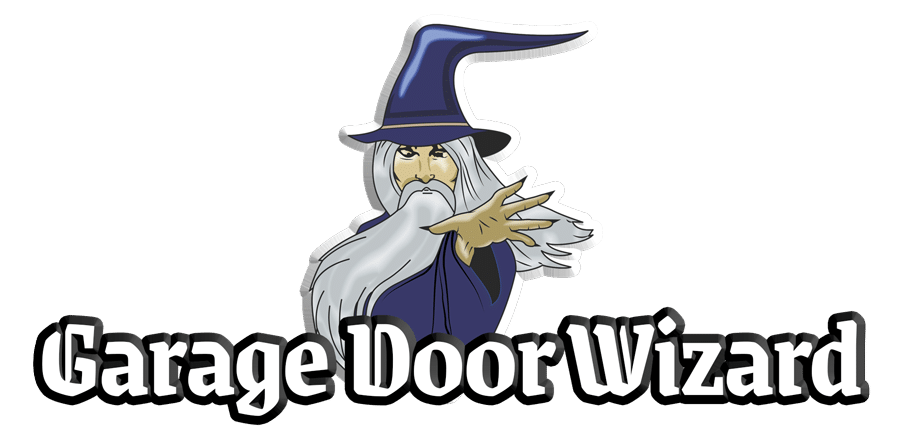 garage door wizard logo