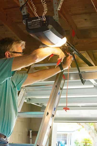 garage door opener installation in Cypress, TX