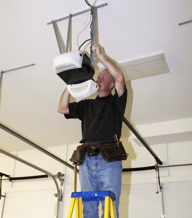 garage door opener installation in Cypress, TX