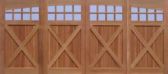 wooden garage door in Cypress, TX