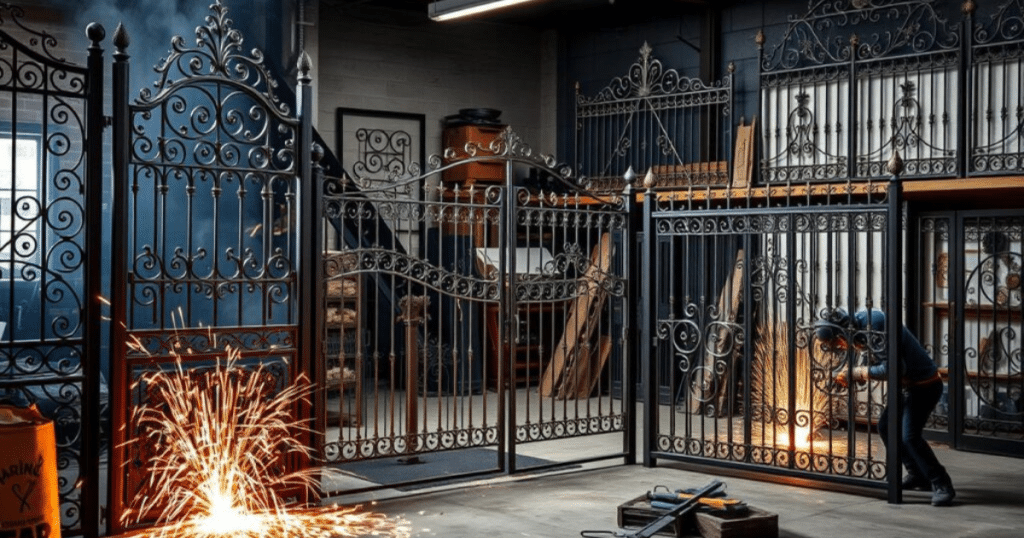 metal gate repair in Cypress, TX
