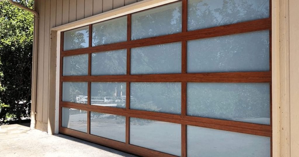 residential garage door in my area