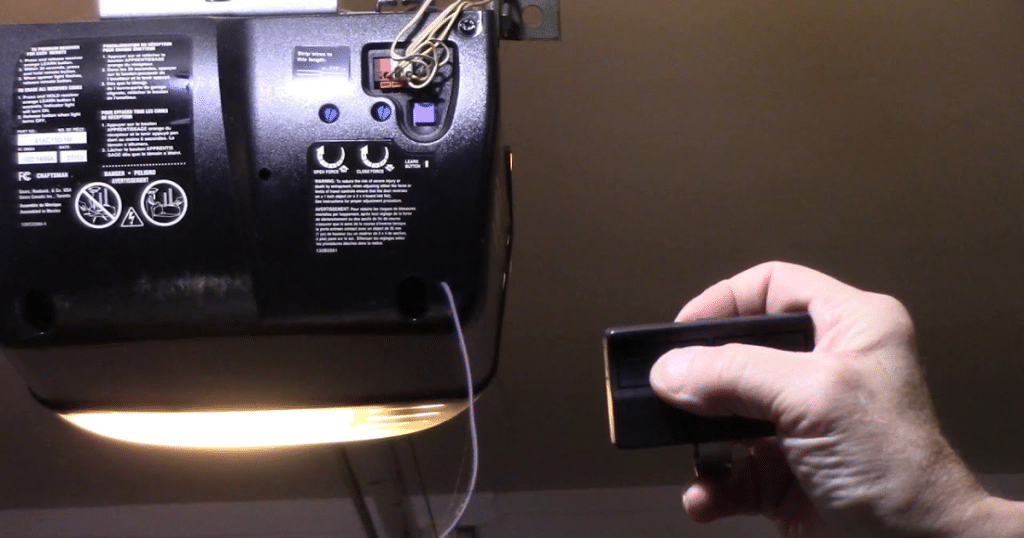 how to program garage door opener