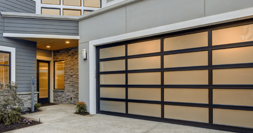 single panel garage door