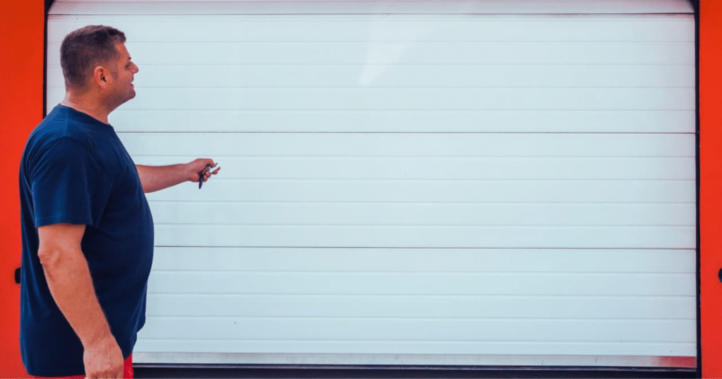 Garage door moves a few inches then stops