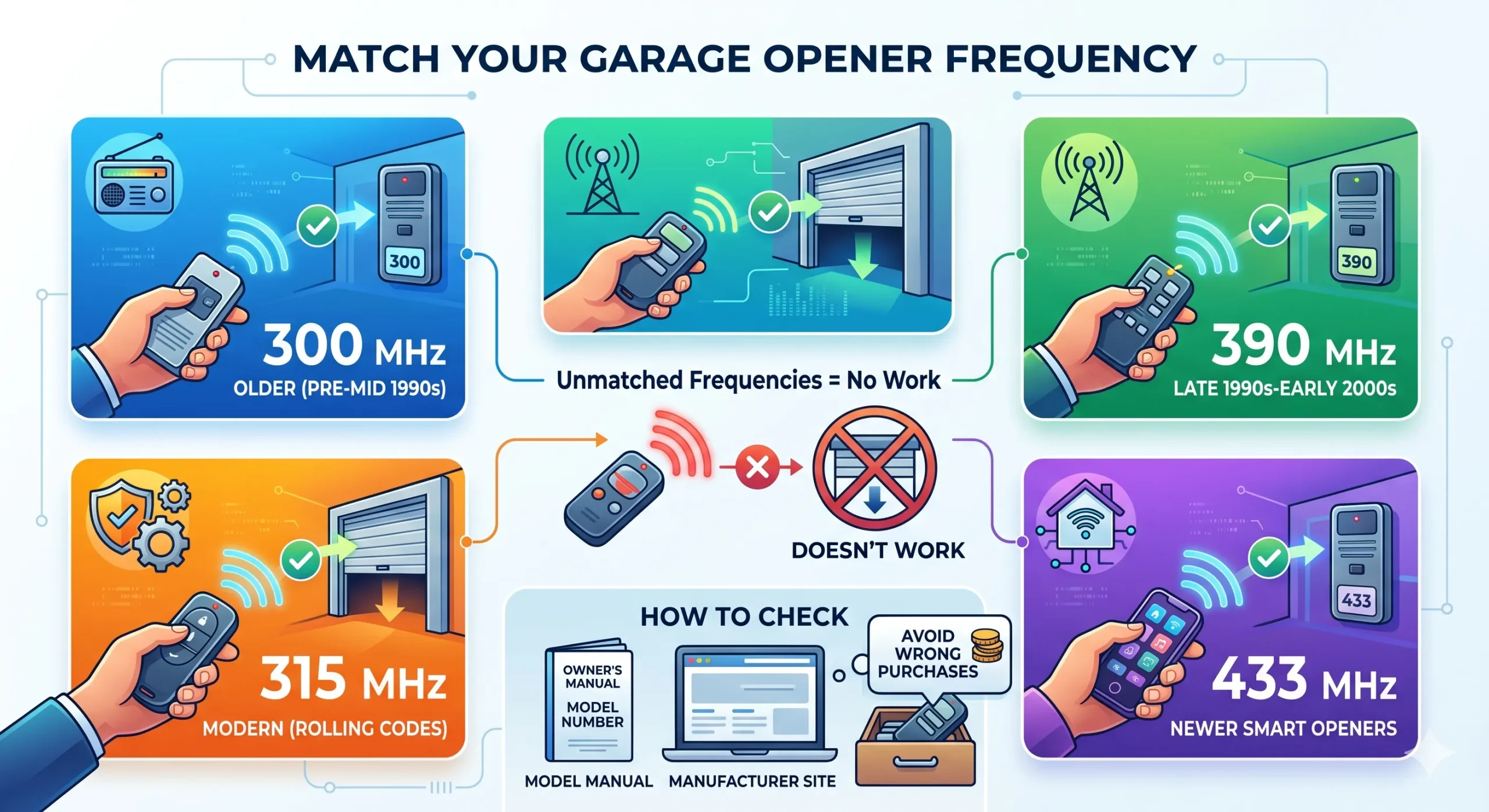 How to Know Which Garage Door Remote to Buy