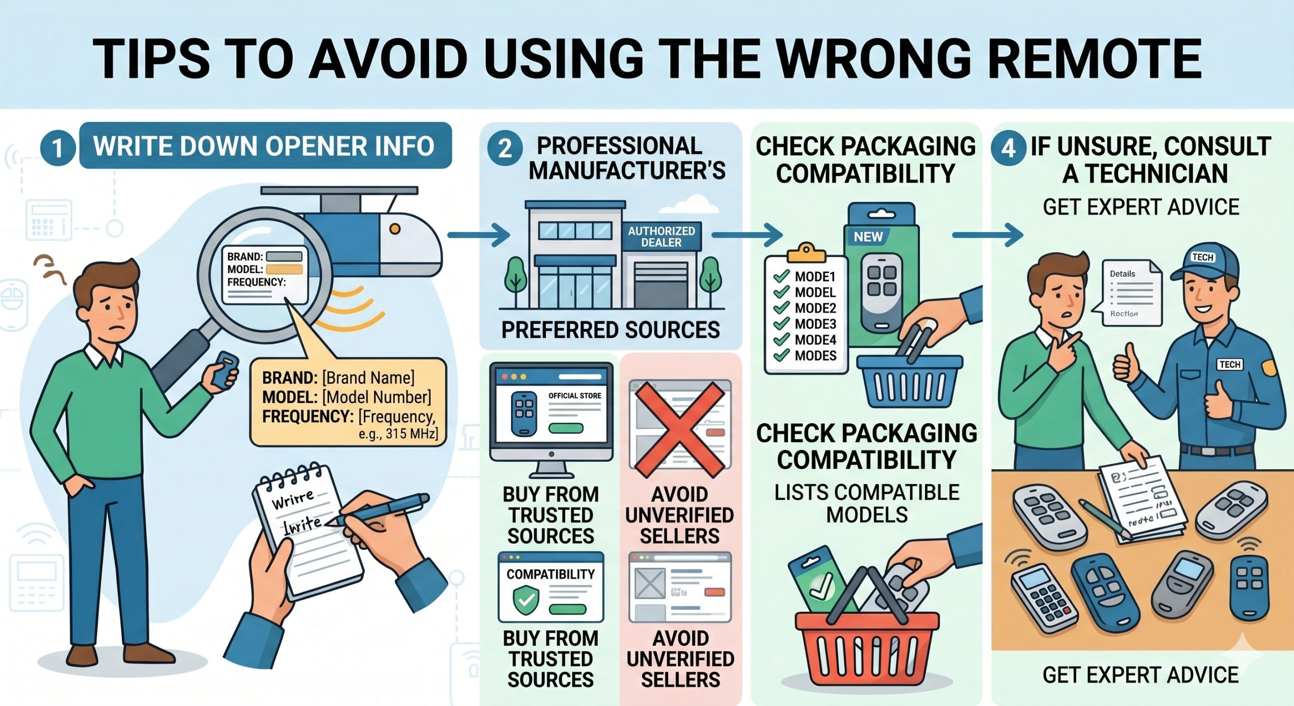 Tips to Avoid Using the Wrong Remote